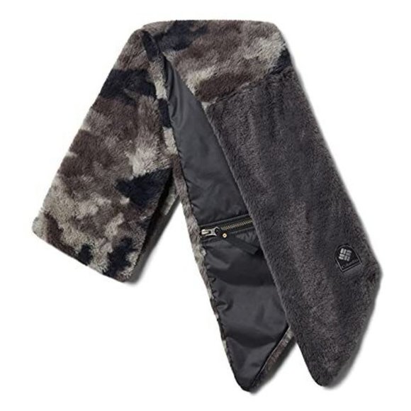 Columbia Unisex Primrose Hill Scarf, Black Camo/Shark, One Size - Picture 1 of 1